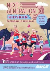 MMFysio organiseert de warming up voor de Run2Day Kidsrun tijdens de Next Generation Athletics